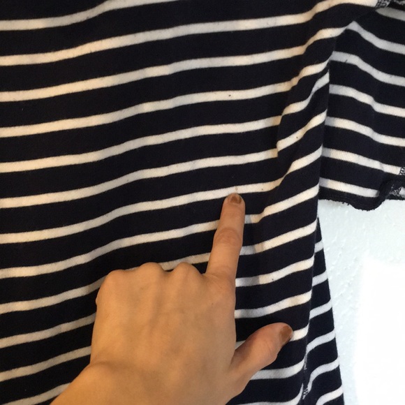 3 for $25 Cowl neck striped sweater - Picture 5 of 5